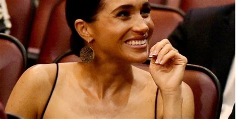 meghan matkle nude|Meghan Markle shows off sculpted shoulders in cut